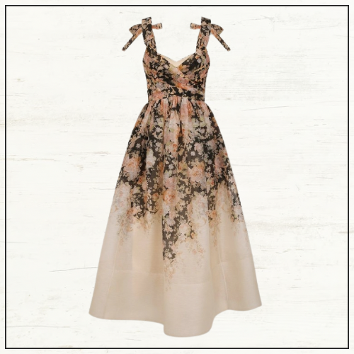 ILLUSTRATION MIDI DRESS