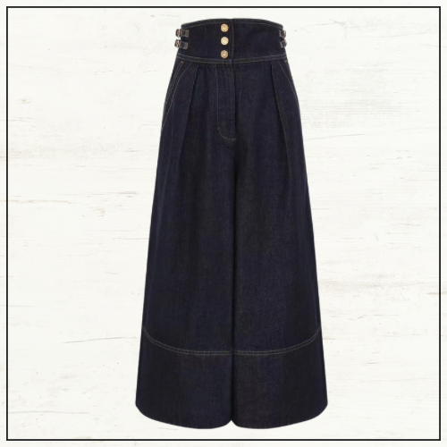 DENIM CULOTTE