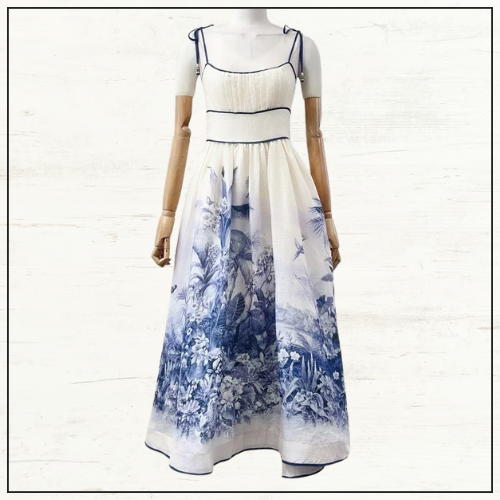 WYLIE PICNIC MIDI DRESS