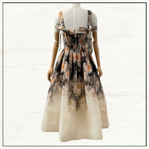 ILLUSTRATION MIDI DRESS