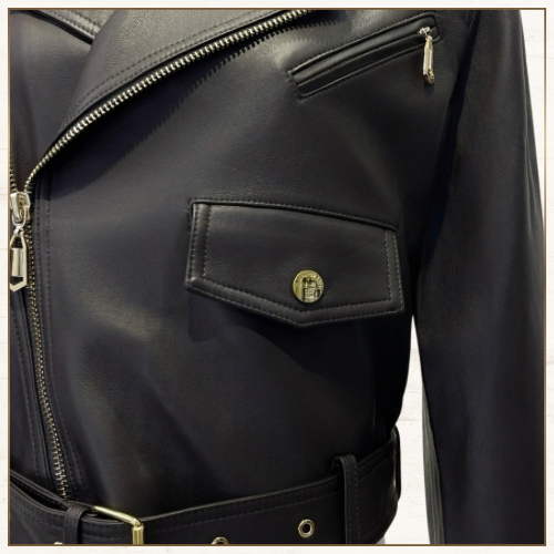 CRUSH LEATHER BIKER JACKET