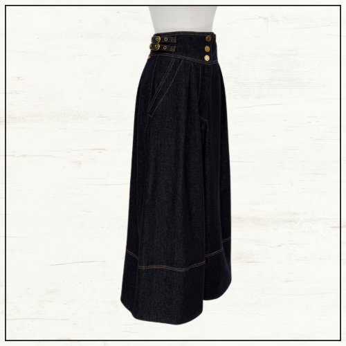 DENIM CULOTTE