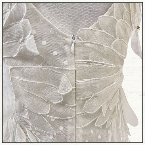 RHYTHMIC TIERED LINEN & SILK GOWN