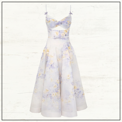 CRUSH MIDI DRESS