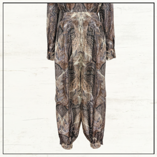 HYPNOTIC SATIN SHIRT & HALEM PANTS