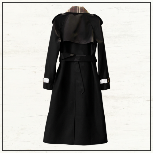 CHECK COLLAR CASTLEFORD TRENCH COAT