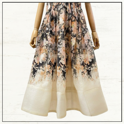 ILLUSTRATION MIDI DRESS