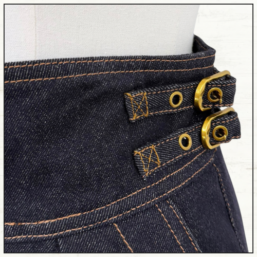 DENIM CULOTTE