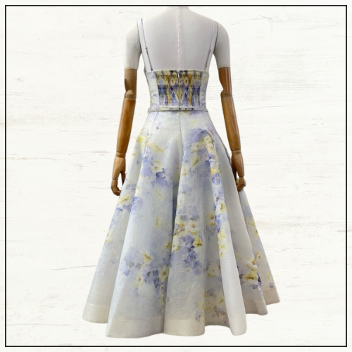 CRUSH MIDI DRESS