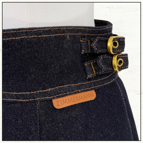 DENIM CULOTTE