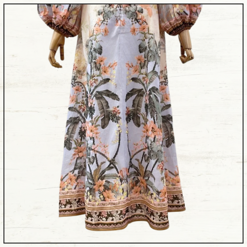 WYLIE OFF SHOULDER MIDI DRESS