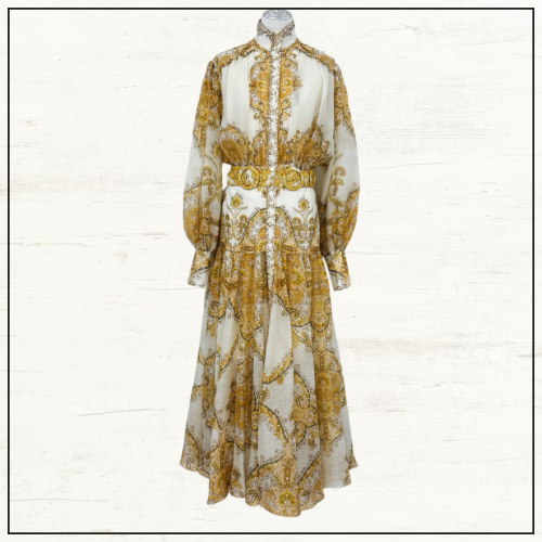 ZIPPY BILLOW MAXI DRESS