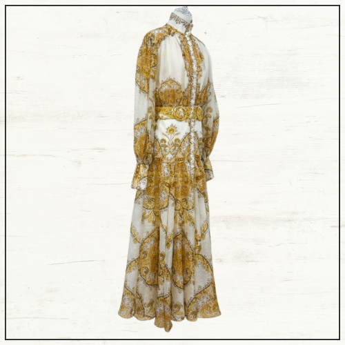 ZIPPY BILLOW MAXI DRESS