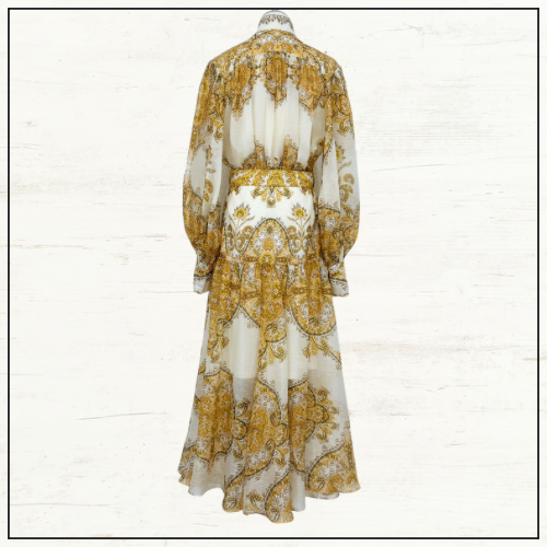 ZIPPY BILLOW MAXI DRESS