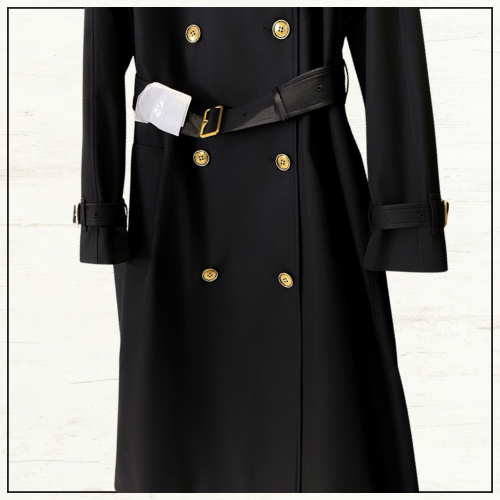 CHECK COLLAR CASTLEFORD TRENCH COAT
