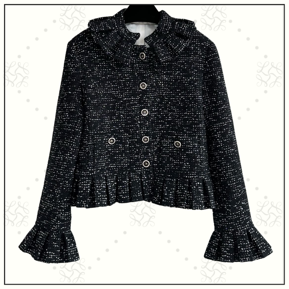 TWEED JACKET & MINI SKIRT