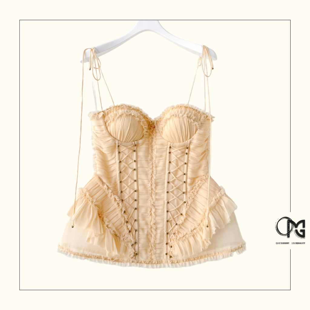 REBELLION FRAYED CORSET