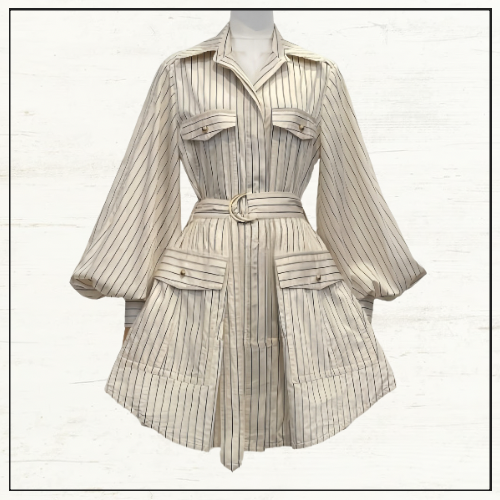 MEMENTO UTILITY MINI DRESS