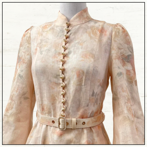 ILLUSTRATION MIDI DRESS