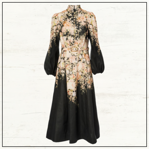 ILLUSTRATION MIDI DRESS