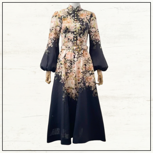 ILLUSTRATION MIDI DRESS