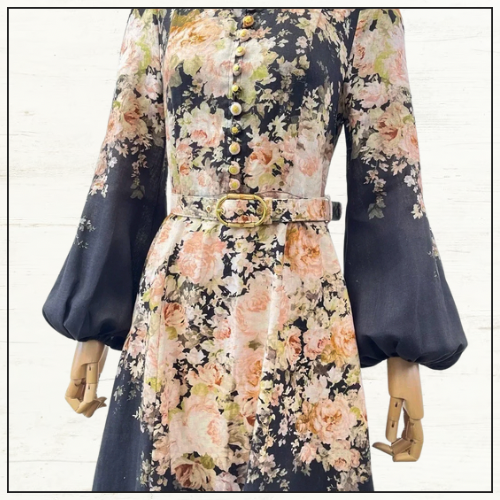 ILLUSTRATION MIDI DRESS