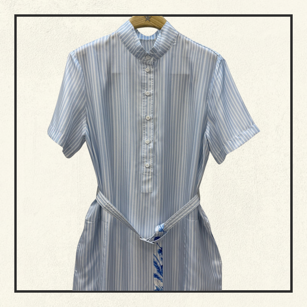 SILK SHIRTDRESS