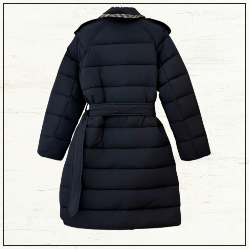 DOUBLE BREASTED DOWN TRENCH COAT