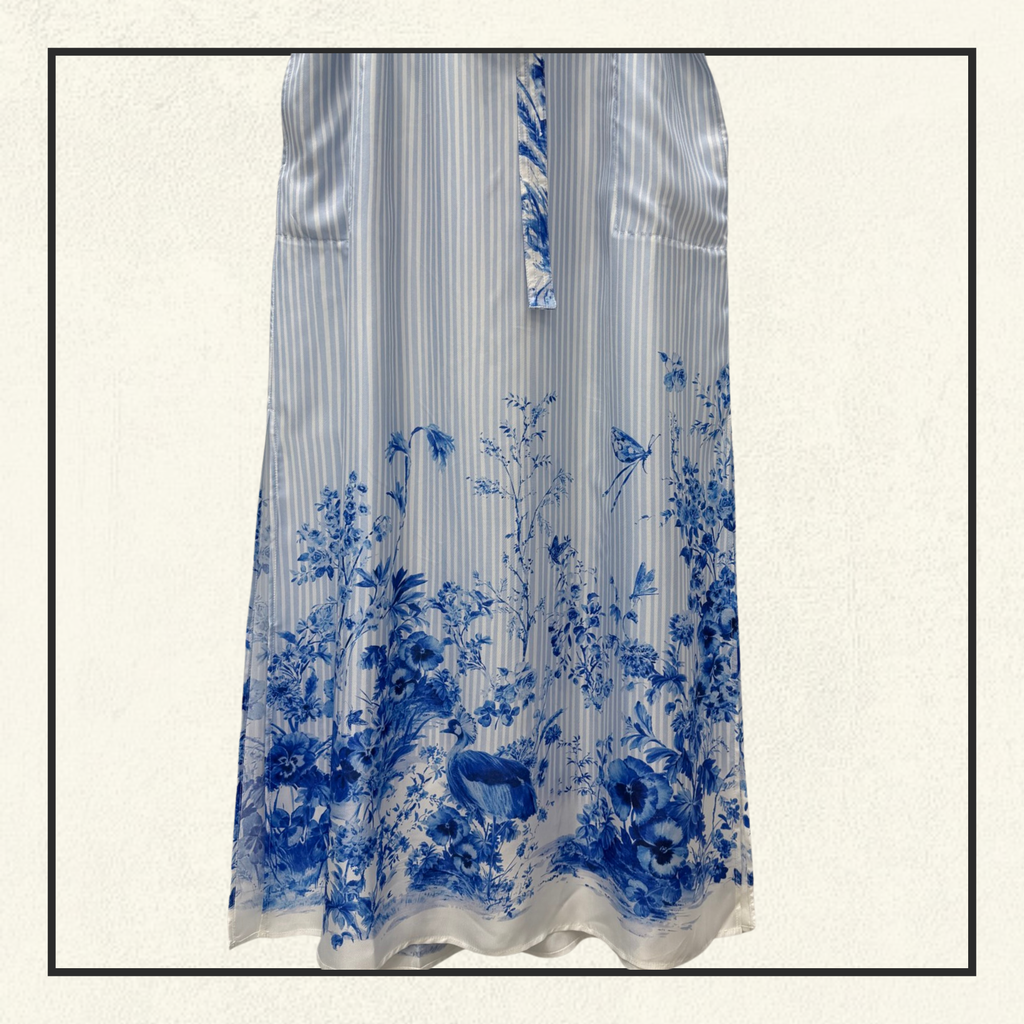 SILK SHIRTDRESS