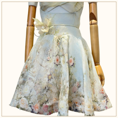 MEMENTO TWIST FRONT MINI DRESS