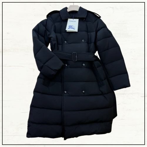 DOUBLE BREASTED DOWN TRENCH COAT