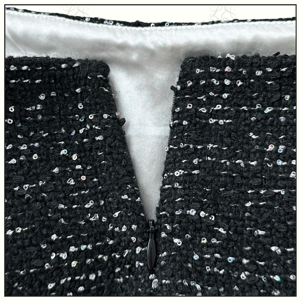 TWEED JACKET & MINI SKIRT