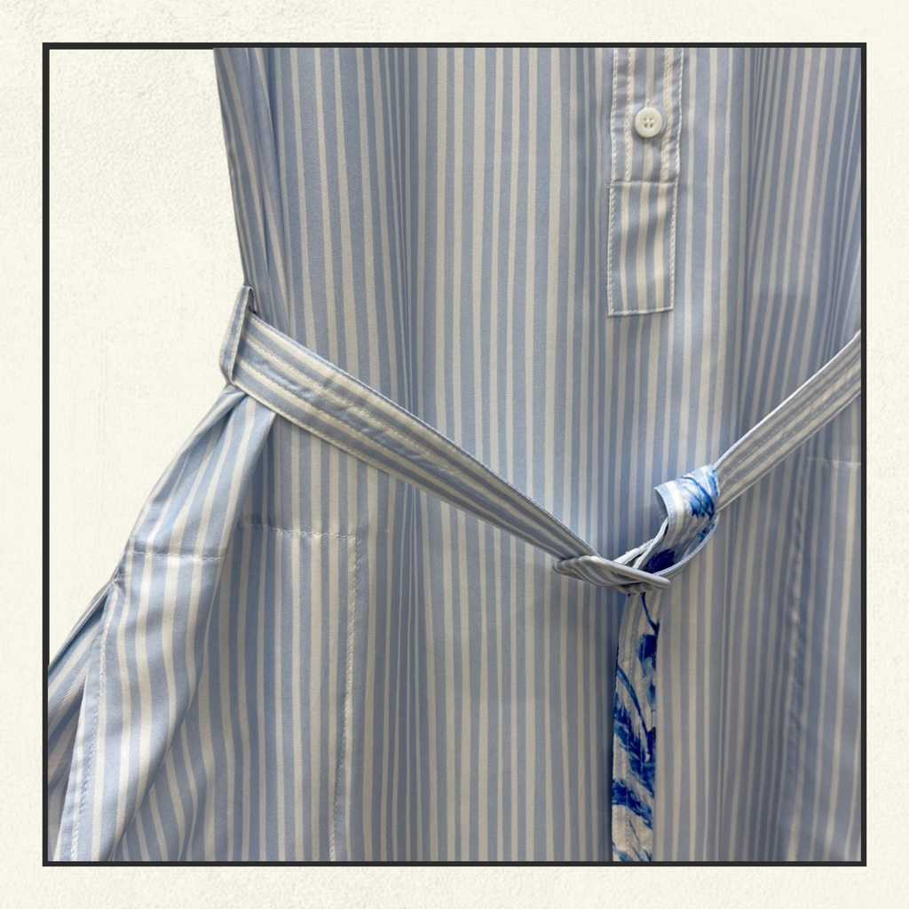 SILK SHIRTDRESS