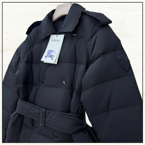 DOUBLE BREASTED DOWN TRENCH COAT