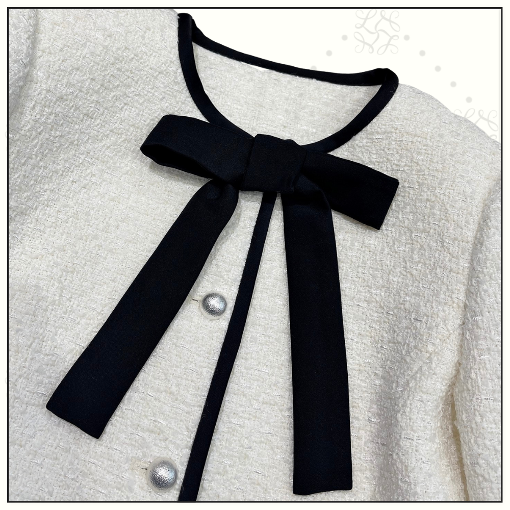 TWEED JACKET & MINI SKIRT