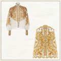 ZIPPY BILLOW SHIRT & MINI SKIRT