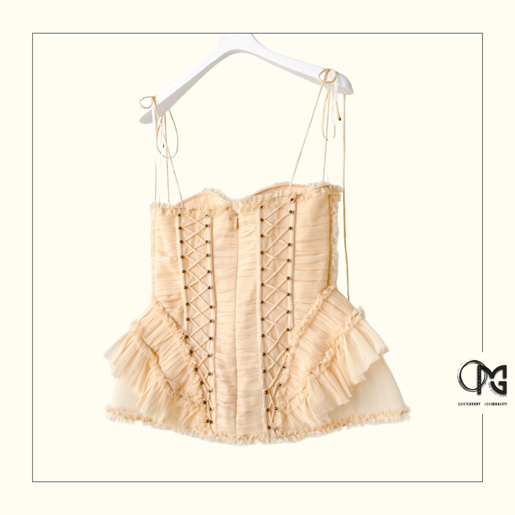 REBELLION FRAYED CORSET
