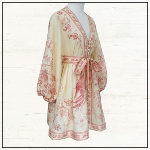 LUCKY PLUNGE MINI DRESS