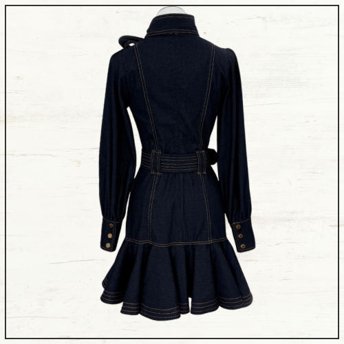 DENIM FLIP DRESS