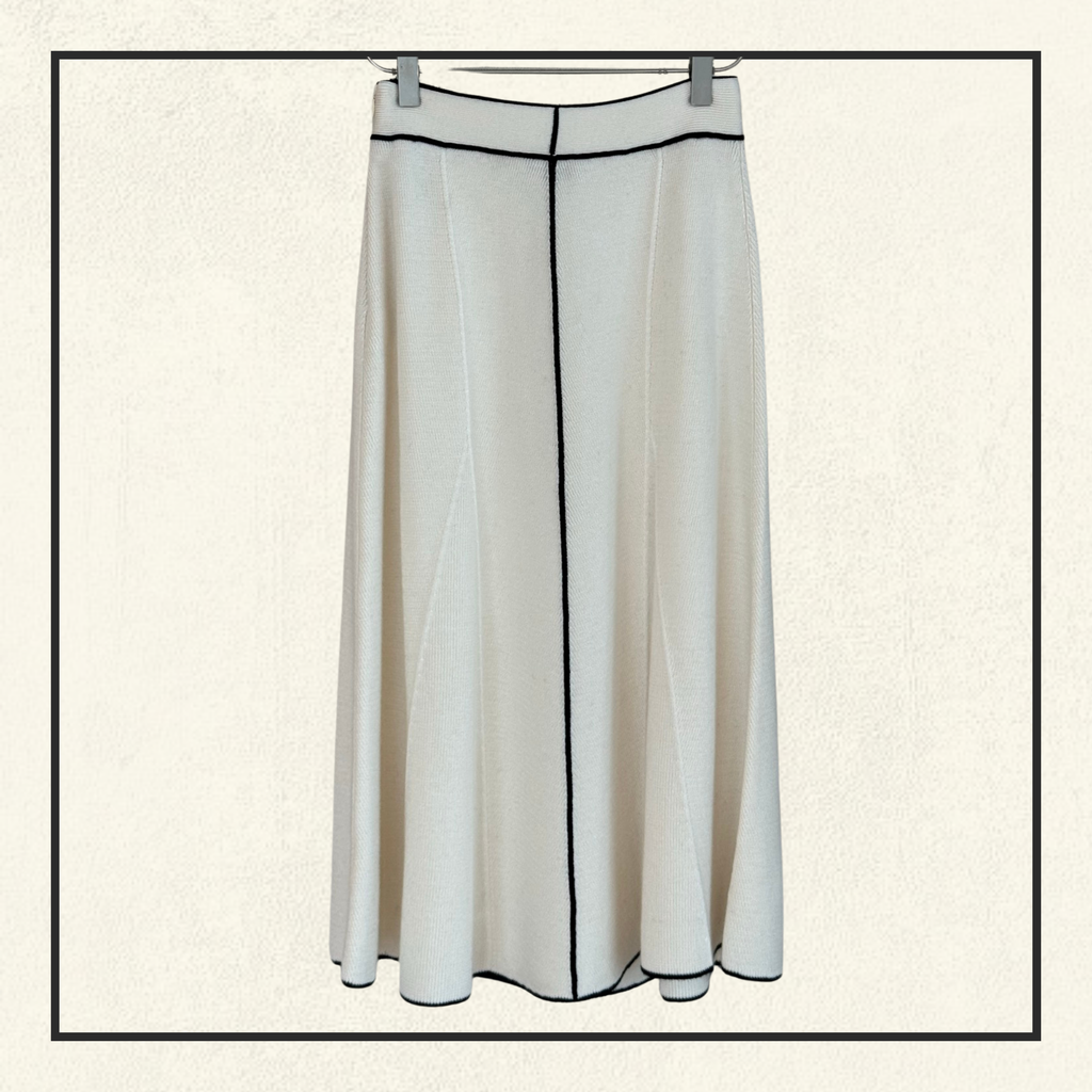 SILK & WOOL SKIRT