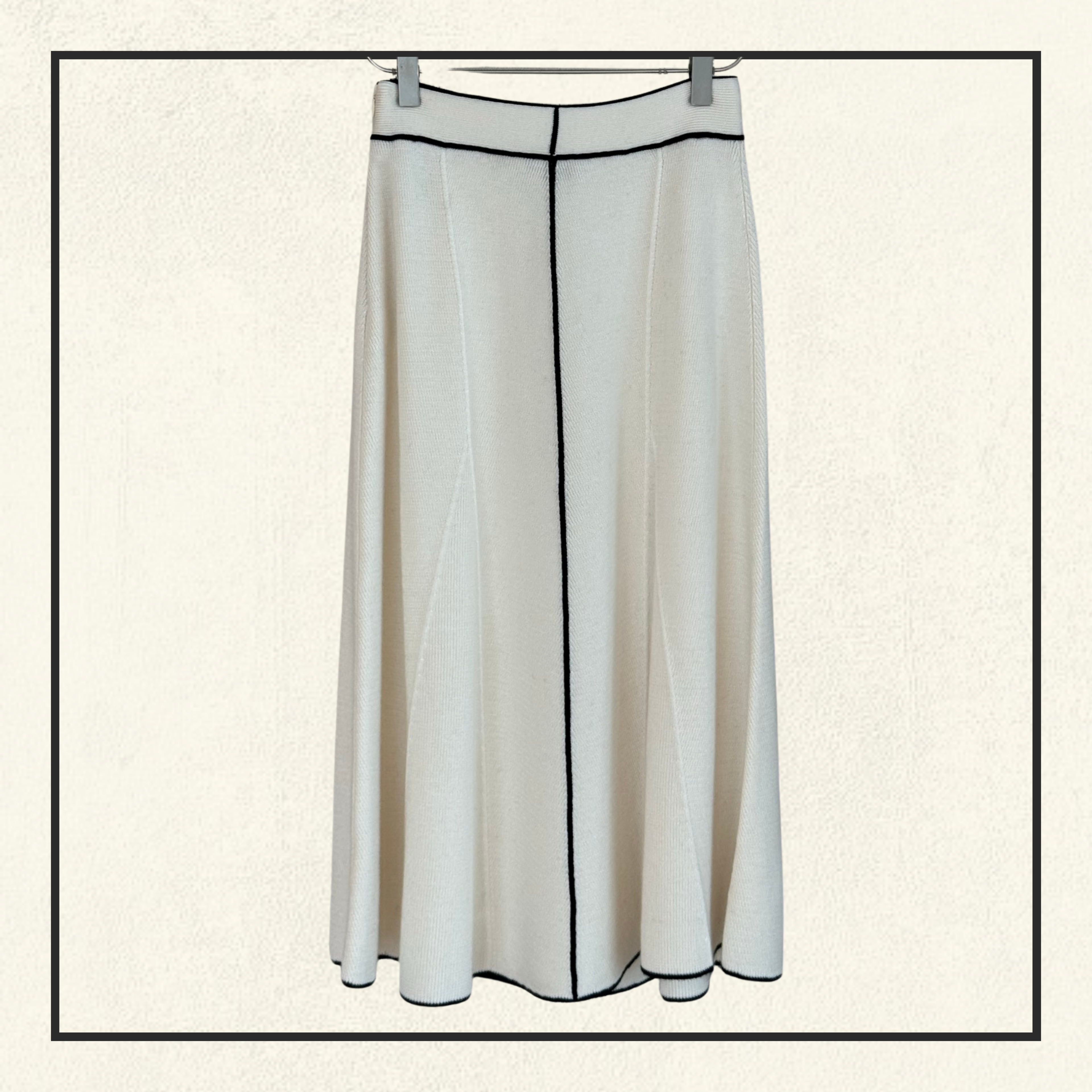 SILK & WOOL SKIRT