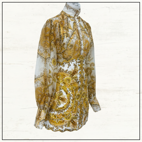 ZIPPY BILLOW SHIRT & MINI SKIRT