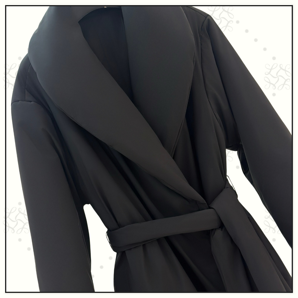 PADDED OVERSIZED COAT