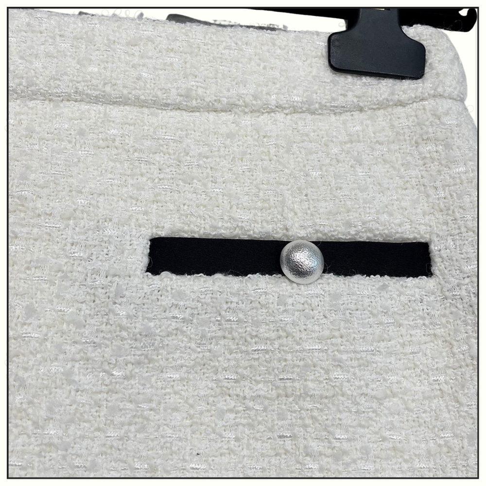 TWEED JACKET & MINI SKIRT