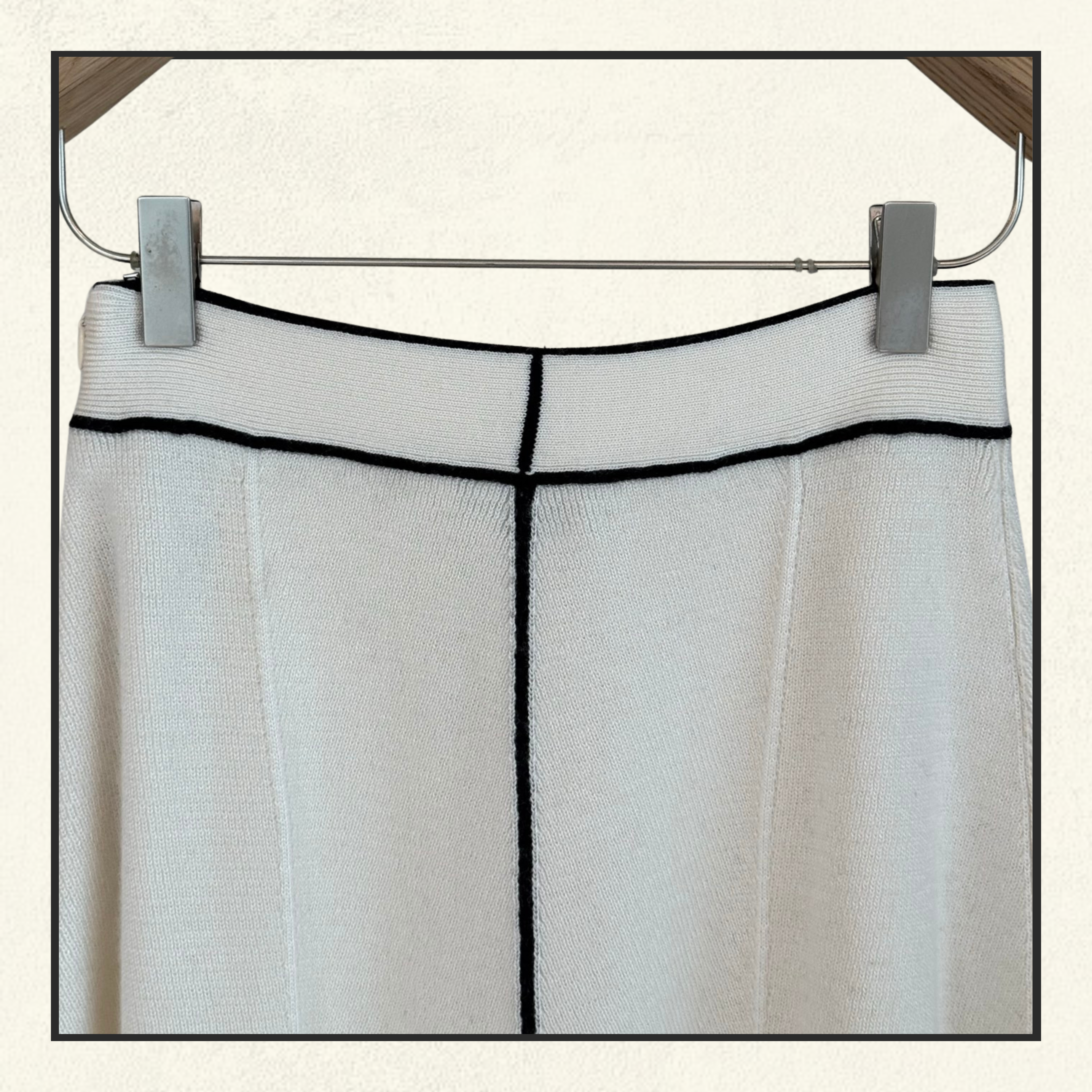 SILK & WOOL SKIRT