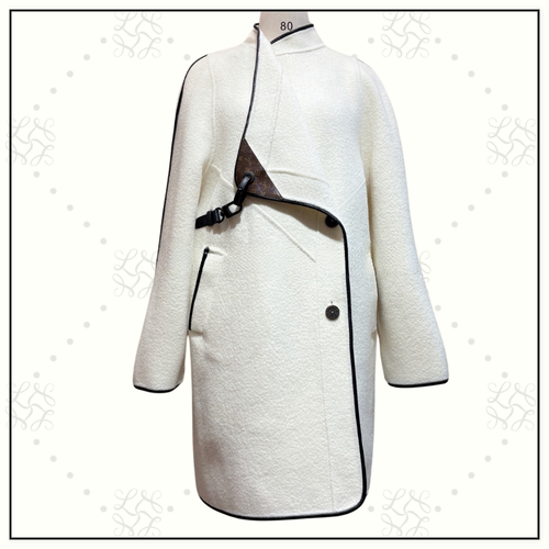 ALPACA CLIP FRONT COAT