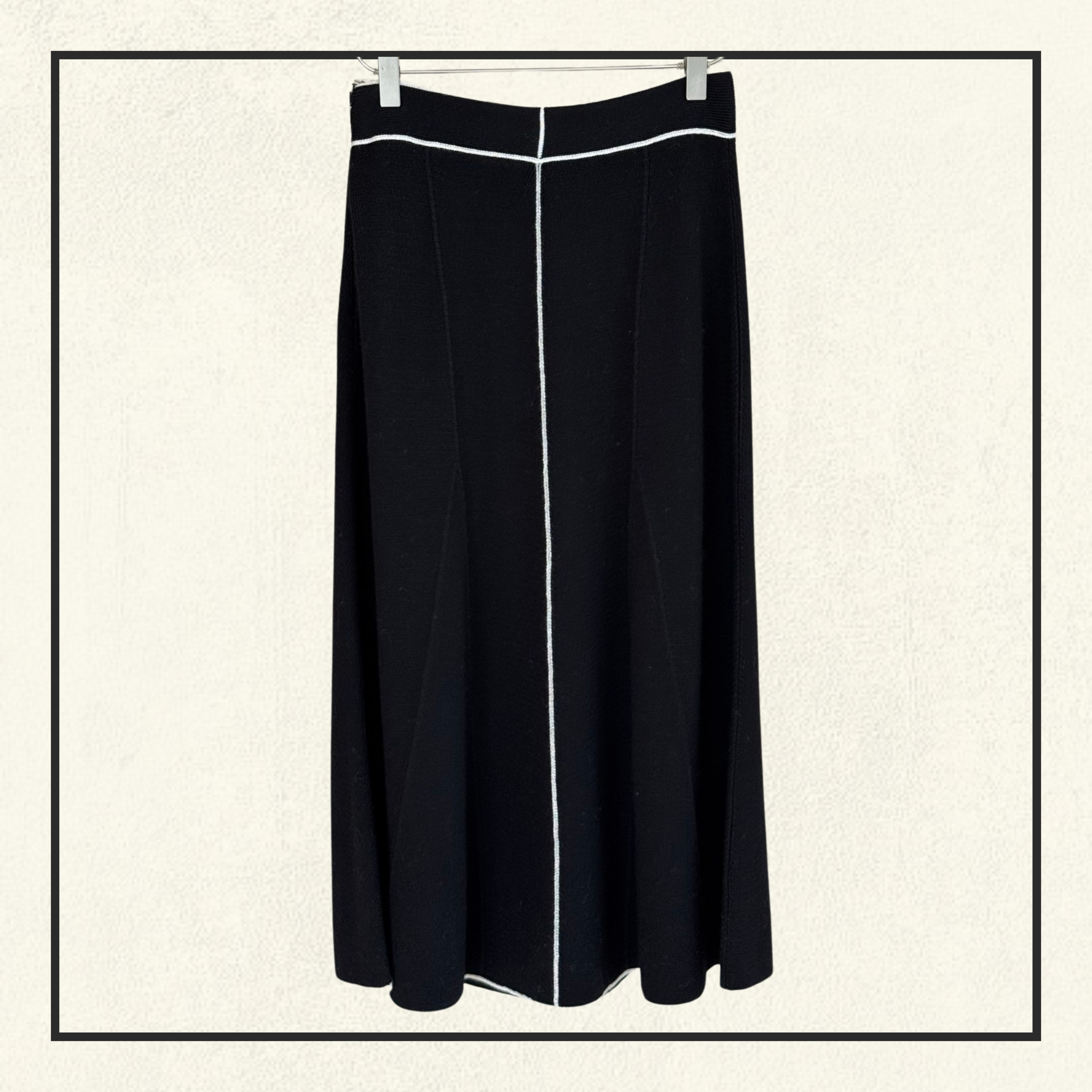 SILK & WOOL SKIRT