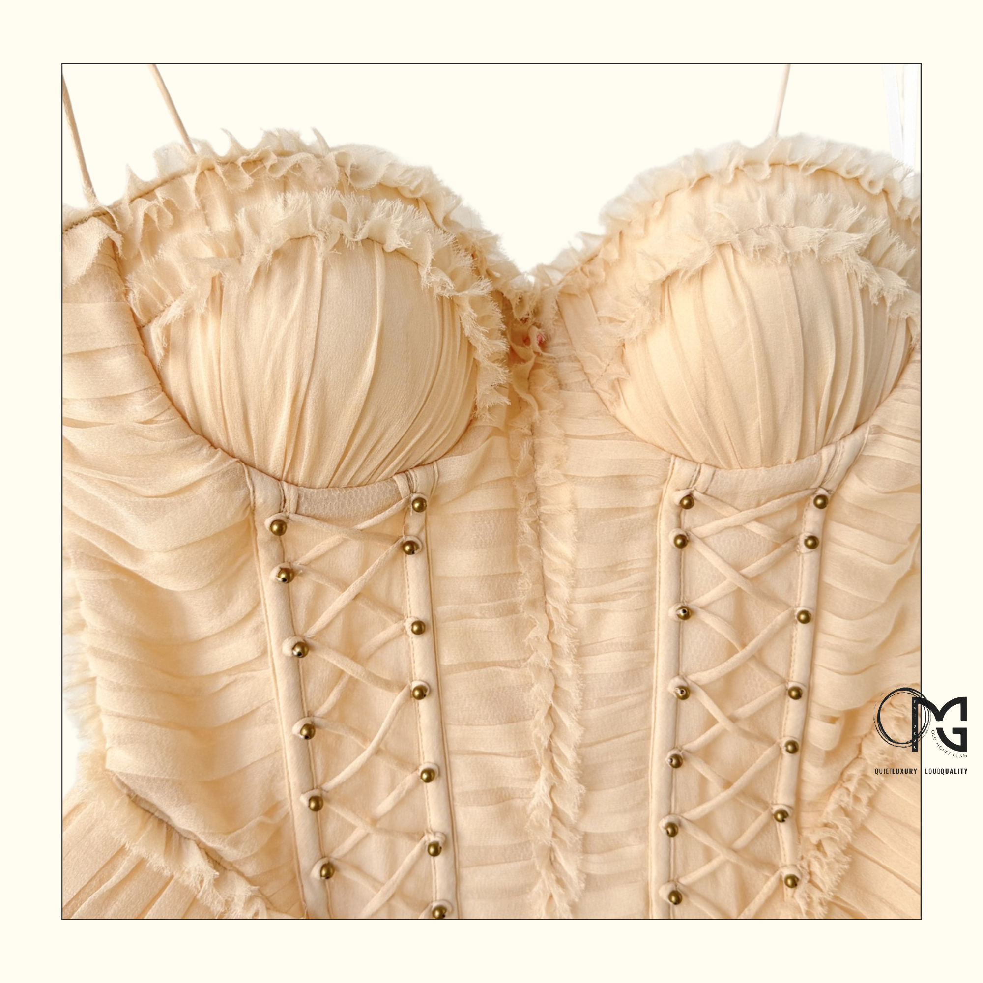 REBELLION FRAYED CORSET