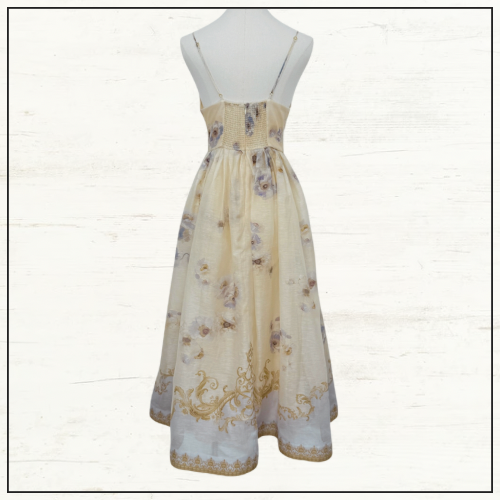 HYPNOTIC V NECK MIDI DRESS