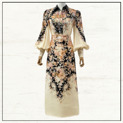 ILLUSTRATION BODY SHIRT & PENCIL SKIRT